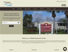 Tablet Screenshot of clubsidevenice.com